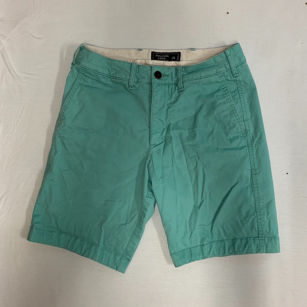 Teal Abercrombie and Fitch Shorts